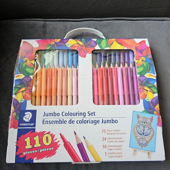 STAEDTLER Jumbo Colouring Set - Picture 1 of 2